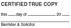 4915 CERTIFIED TRUE COPY