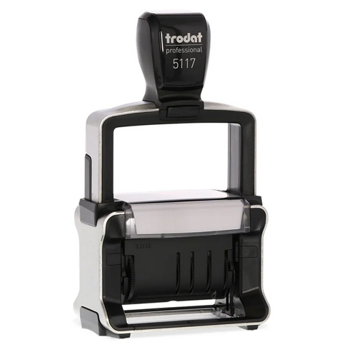 5117 Professional Line Self-Inking Dater With 12 Office Phrases